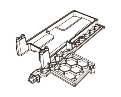 MJX RC Chassis Zubehör MX-14130B 