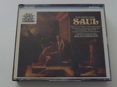 Georg Fr. HÄNDEL: SAUL (Oratorium) - Nikolaus Harnoncourt - Box 2 CDs, Booklet