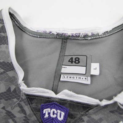 TCU Horned Frogs Nike Game Jersey - Football Men's Gray Used | eBay