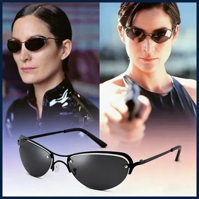 2026 Fashion Cool The Matrix Neo Style Polarized Sunglasses Ultralight