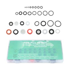 2in1 Rubber Sealing Component Kit 705PCS 32Size Sealed Gaskets And O-Rings