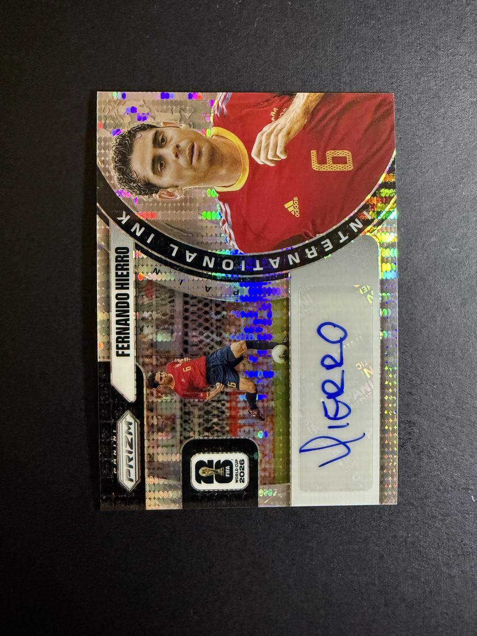 2026 Prizm World Cup SPAIN 2 Card AUTO Lot SANTI CAZORLA HIERRO view 2
