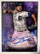 Michael Fulmer 2016 Bowman Inception Prospects Auto Purple 146/150 Tigers
