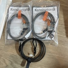 Kensington Keyed Laptop Lock K64637WW Lot of 3 