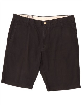 Volcom Herren Chino Shorts W38 XL schwarz Baumwolle AH09