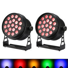 2Pack 20x18w 6in1 Led Zoom Par Light 10-55 degree 7/11CH DJ Party Stage Lighting
