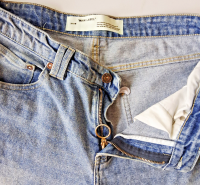 Off-White C/O Virgil Abloh 2013 Main Label Graphic Arrow Jeans 32