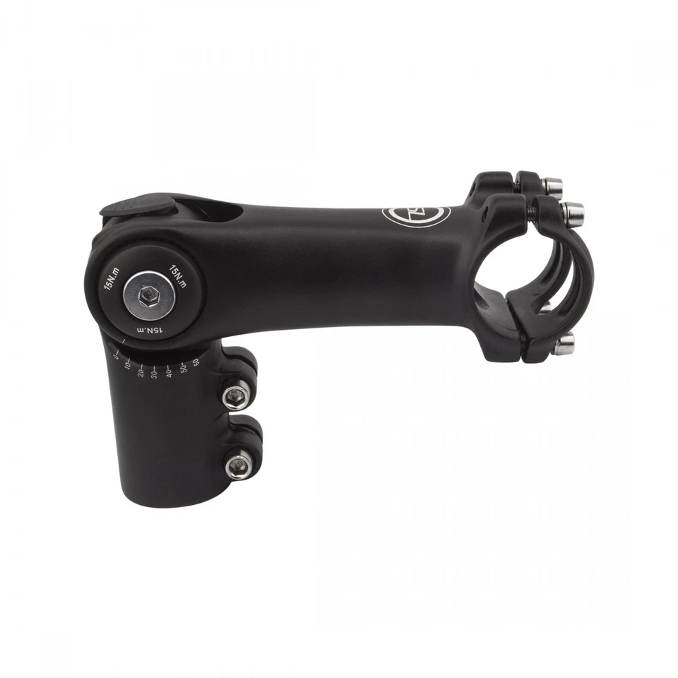 Sunlite Adjustable 0-60 Alloy Top Mount Stem 90mm for Road & MTB Bikes - Image 2 of 2