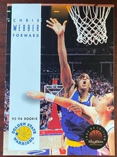 1993-94 SkyBox Premium #227 Chris Webber RC Golden State Warriors Rookie