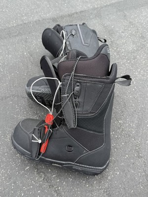 Burton Imprint 2 Ruler-wide Snowboard Black Boots Men s Sz 8