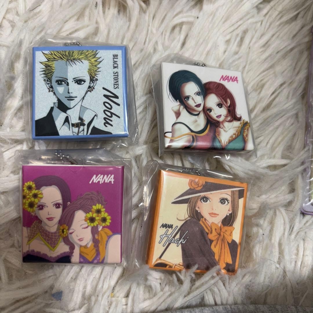 NANA Acrylic Keychain Set Ai Yazawa Nobu, Nana, Hachi Colorful | eBay