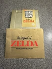 Legend Of Zelda NES Gold Cartridge w/Manual Nintendo Authentic Tested Working