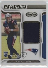 2022 Certified New Generation Jerseys 154/399 Bailey Zappe #NGJ-BZ 0q5m