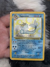 1995 vaporeon pokemon card value Pokémon TCG | Jungle | Holo cementing its place as a must 1995 vaporeon pokemon card 12/64