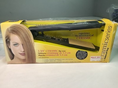 Helen Of Troy Ceramic Series Flat Iron Pro Hair Straightener Model 1017N New
