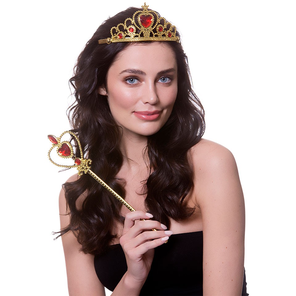 Wicked Costumes Queen Of Hearts Tiara & Sceptre