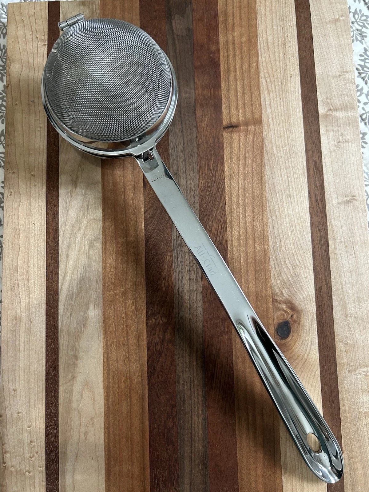 ALL-CLAD Herb Infuser Mesh Strainer With Handle 14" Stainless Steel
Opens in a new window or tab
