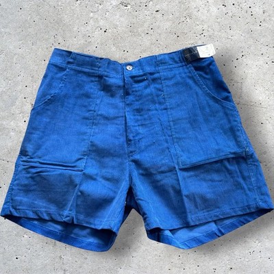 Vintage Towncraft NOS Corduroy Shorts Blue Surfer Skater Beach Boys NWT Size 40