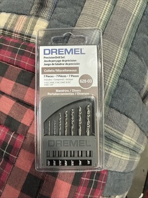 Dremel 7 Piece Precision Drill Set 628-03