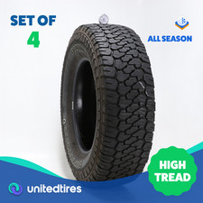 Set Of 4 Used Lt 27570r18 Firestone Destination Xt 125122s - 10.5-12.532