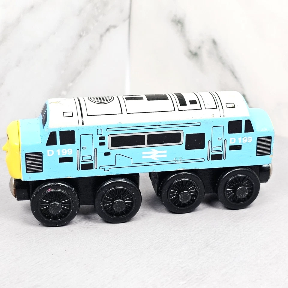 Thomas Wooden Rilway D199 Diesel 2003 Tren Tanque Motor Gullane  Foto 2 de 4