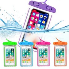 custodia universale trasparente impermeabile in pvc per smartphone e accessori