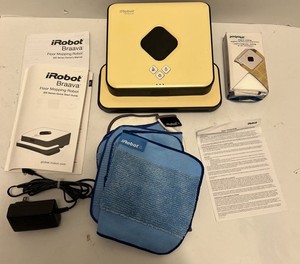 iRobot Braava 320 Floor Mopping Robot BUNDLE Mop Dusting with Charger