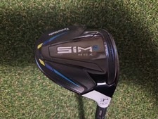 TAYLORMADE SIM2 MAX 3HL 16.5 DEGREE 3 WOOD EVENFLOW RIPTIDE CB 6.0 60 STIFF FLEX
