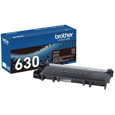 Brother TN-630 Black Standard Yield Toner Cartridge, 2/Pack