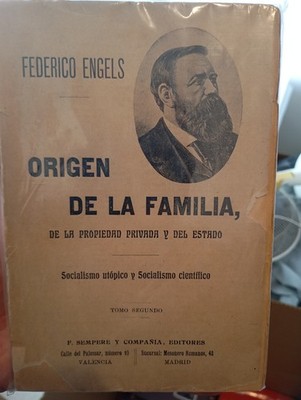 Federico Engels Origen de la Familia de la propiedad privada y del estado tomo 2