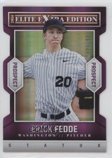 2014 Elite Extra Edition Prospects Status Purple Die-Cut 92/150 Erick Fedde s1i