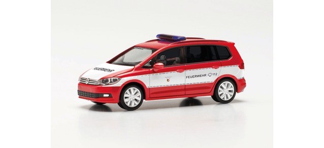 Herpa 092616 - 1/87 VW Touran ""Fire Department Nuremberg"" - New