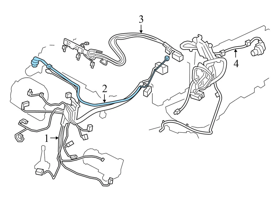 BMW 428I XDRIVE 2014-2016 - Arnés de cableado Valvetronic del motor 8636066 Foto 3 de 4