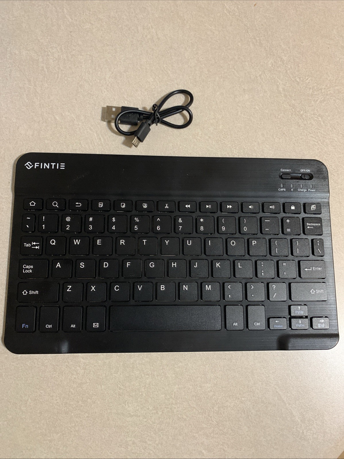 FINTIE 10-Inch Ultrathin Wireless Bluetooth Keyboard