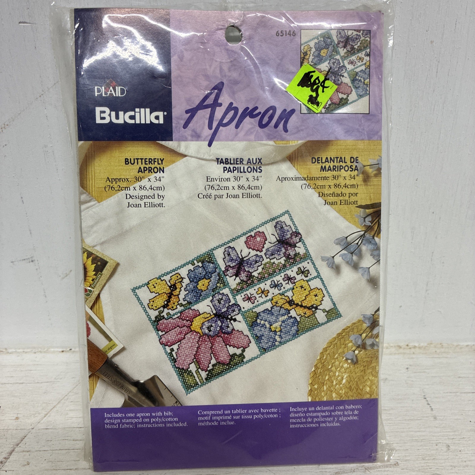 Wildflowers, Butterfly Apron 65146