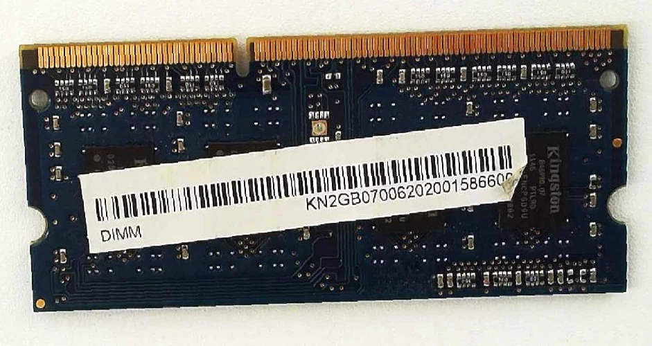 Kingston 🔧 2GB DDR3-1066 (PC3-8500S) Laptop RAM SO-DIMM 🟥 ☆ - Image 2 of 2