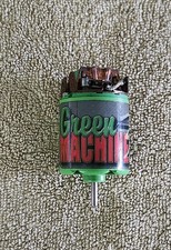 Team Trinity Green Machine Vintage RC Electric Motor Radio Control Free Shipping
