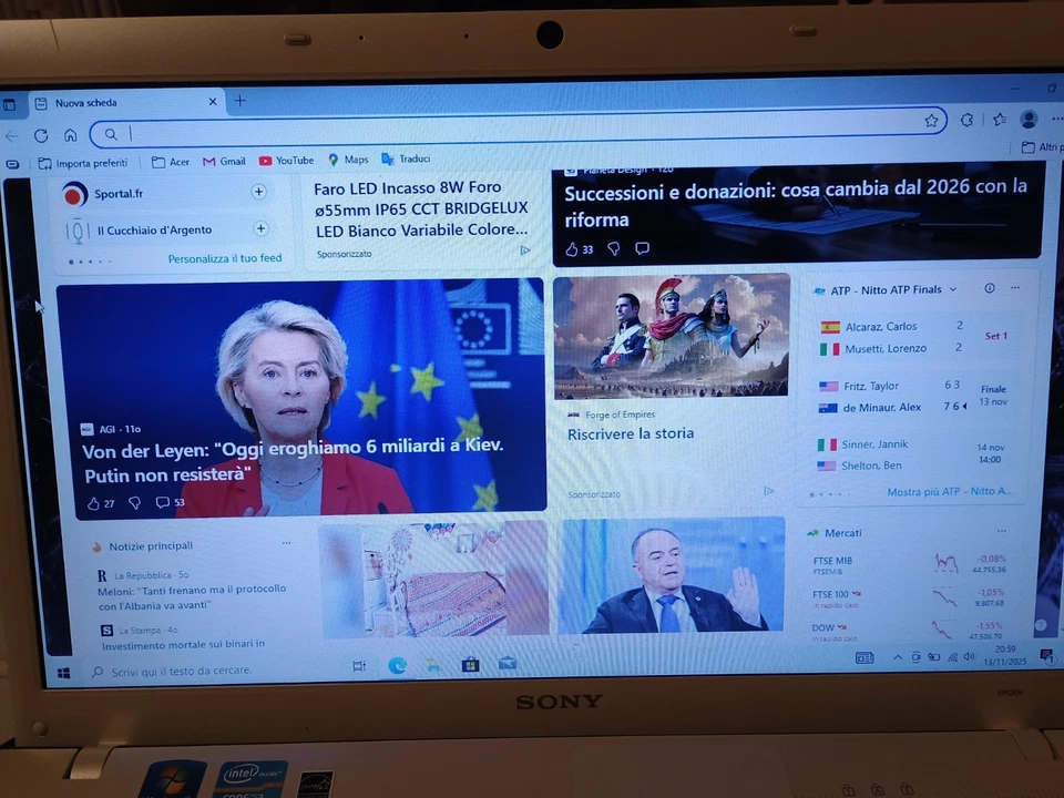 Sony Vaio VPCEH3H1E PCG71911M Intel Core i3 2.3GHz 4GB 15,6” - Immagine 3 di 4