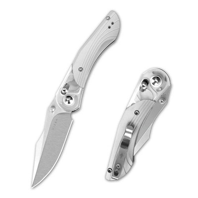 Kizer Messer Mini Mystic Nitro-V Stahl Acryl + Aluminium Clutch Lock Folder