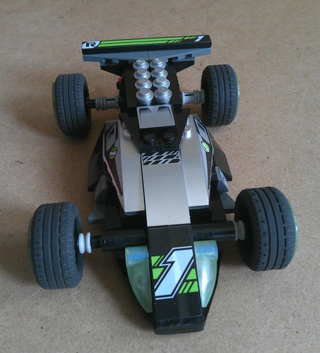 LEGO RACERS Set Night Racer #8647 100% Complete Original Pieces NO Box - Picture 2 of 20