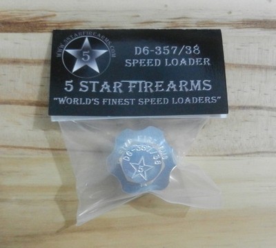 Aluminum Speedloader, Speed Loader;  Detective, Cobra, DBack, Kim K6;  D6-357/38