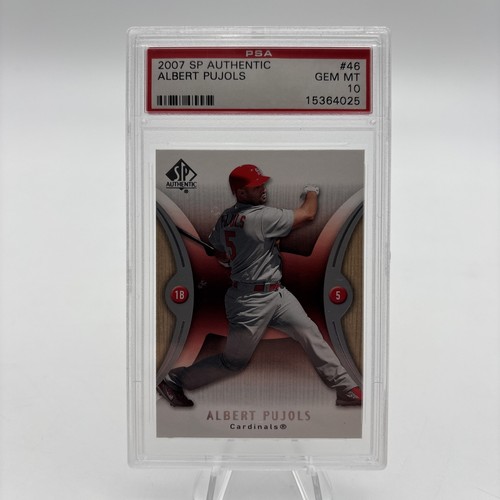 Albert Pujols #46 2007 SP Authentic card