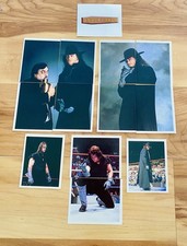 1992 WWF Merlin UK Undertaker Rookie Foil Sticker Lot Complete Rare WWE