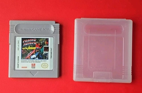 Captain America and the Avengers Game Boy Nintendo GB Original OEM Authentic