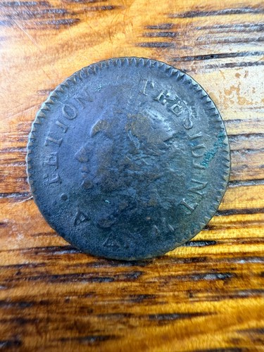 Haiti AN14 ca. 1817 25 Centimes * 200+ Yrs Old! *