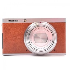 FUJIFILM XF1 Brown 12MP Compact Digital Camera English OK from JAPAN Used