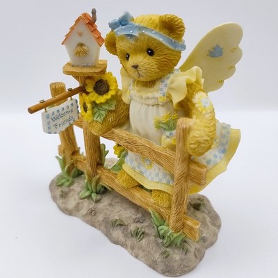 Cherished Teddies Sammie Friends Are Always Welcome Sonnenblume Engel Muttertag