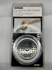 Kohler Duostrainer R8801-C-CP Sink 4 1/2" Drain and 3 1/2" Strainer W/tailpiece