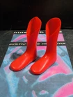 Vintage 1976 Hasbro GI Joe Bullet Man Red Rubber Boots Action Figure Part Lot