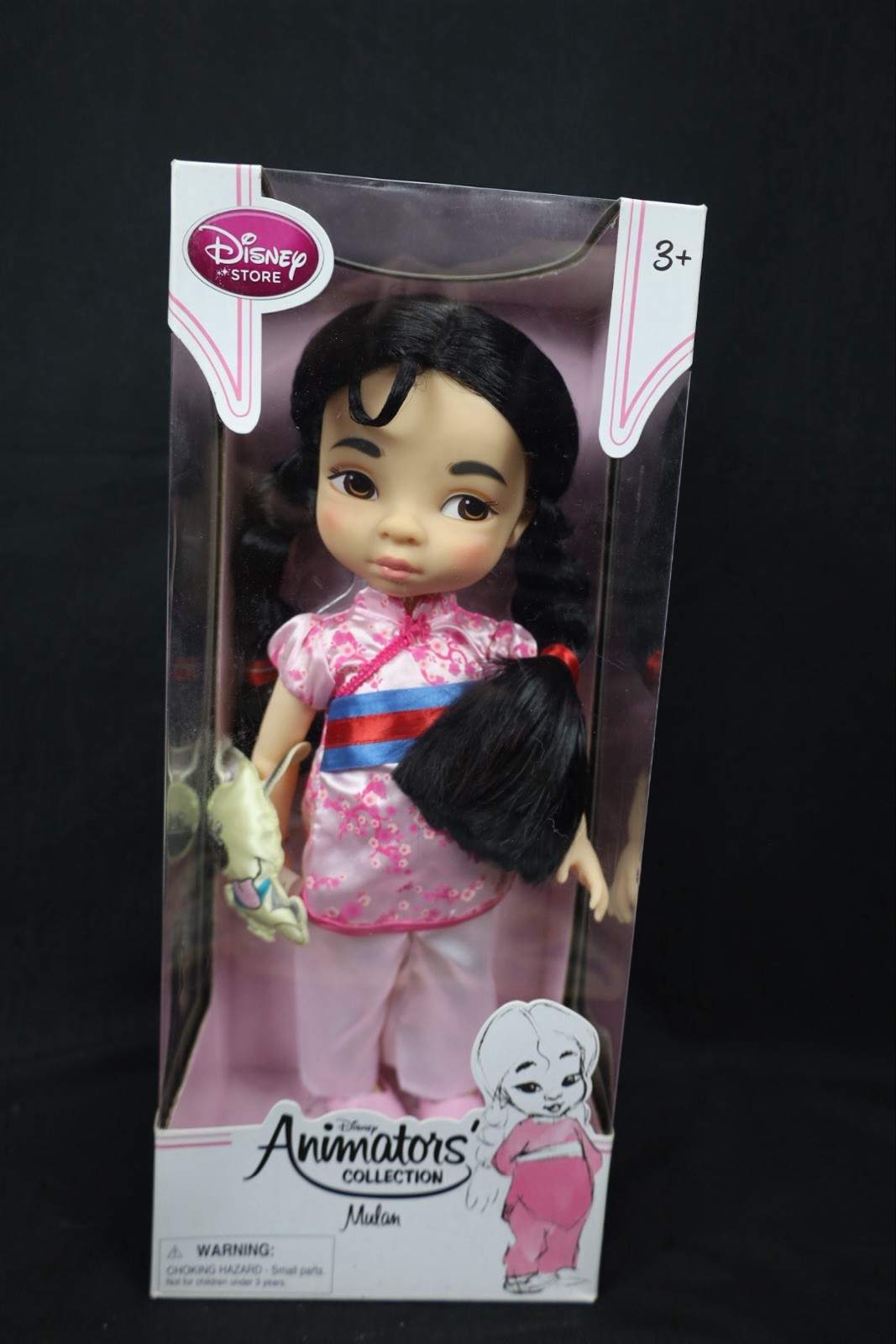 Disney Animators Collection Mulan 16" Vinyl Toddler Doll NIB